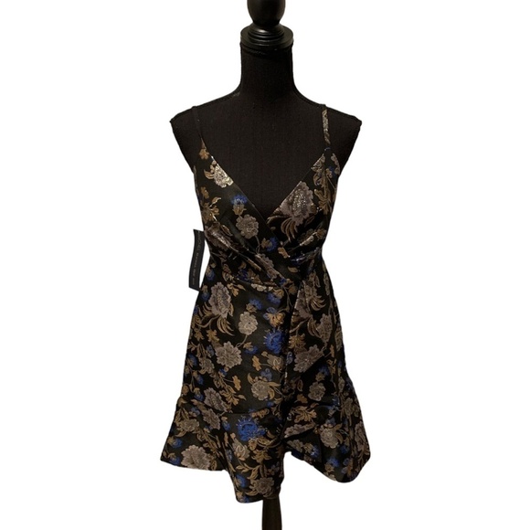 Rachel Rachel Roy Sleeveless Surplice Neckline Ruffle Dress size 2 NWT - Picture 1 of 6